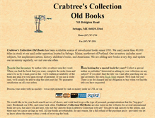 Tablet Screenshot of crabcoll.com